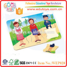 Wooden Occupation Puzzle - Wooden Educational Toy